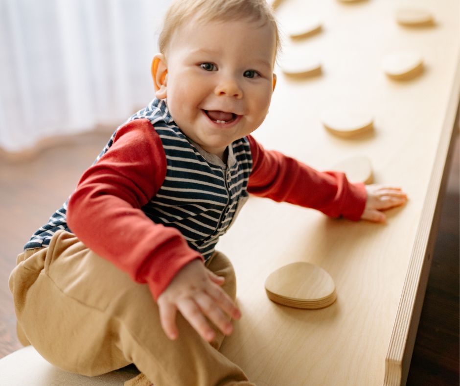 Child in speech therapy